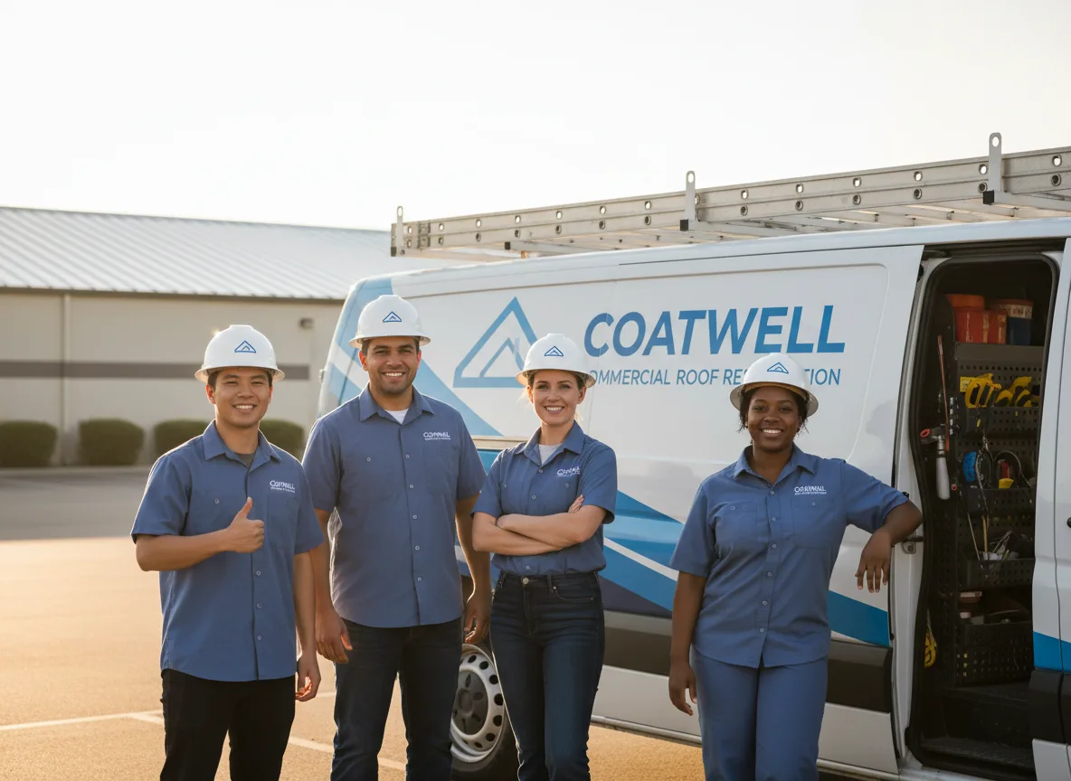 Commercial roof coating company in Midway, AR